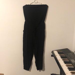 Strapless jumpsuit